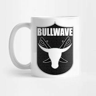 Silver and Black Mug